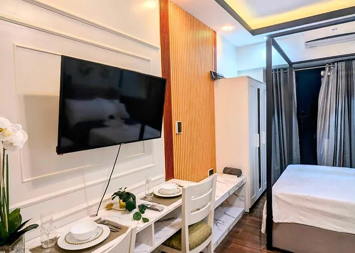 Apartment Air Residences Makati Netflix 200 Mbps Digital Door Lock